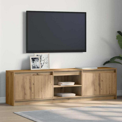 Berkfield Tv Cabinet Brown 180 X 34 X 50 Cm Engineered Wood - image 1