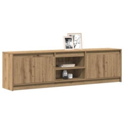Berkfield Tv Cabinet Brown 180 X 34 X 50 Cm Engineered Wood - thumbnail 3