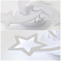 Modern Led Ceiling Light 36W Chandelier 6500K Star Children's Room Kids Bedroom - thumbnail 5