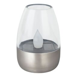 Polished Stainless Steel Effect Modern Solar-Powered Integrated Led Outdoor Decorative Light - thumbnail 4