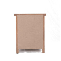 Cabinet Bits Padua 2 Drawer Bedside Table Brass Drop Handle - thumbnail 7
