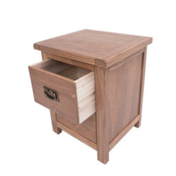 Cabinet Bits Padua 2 Drawer Bedside Table Brass Drop Handle - thumbnail 5