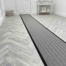 Illusion Indoor/outdoor Hallway Runner Rug - Durable, Reversible & Hardwearing Carpet For Home Or Garden - thumbnail 4