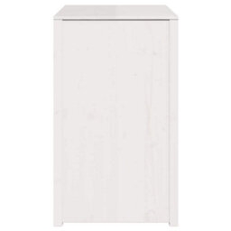 Berkfield Outdoor Kitchen Cabinet White 106X55X92 Cm Solid Wood Pine - thumbnail 6