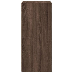 Berkfield Sideboard Brown Oak 45X41X93 Cm Engineered Wood - thumbnail 5