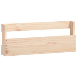 Vidaxl Wall-Mounted Shoe Racks 2 Pcs 59X9X23 Cm Solid Wood Pine - thumbnail 7