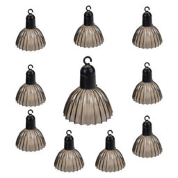 Solar Lights With Smoky Shade Warm White Light 3. 8M X 10 Warm Lights White X 1 - thumbnail 1