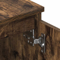 Vidaxl Tv Cabinet Smoked Oak 140X40X35.5 Cm Engineered Wood - thumbnail 8