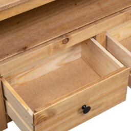 Vidaxl Corner Tv Cabinet 93X49X49 Cm Solid Pine Panama Range - thumbnail 7