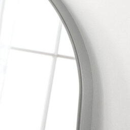 Yearn Minimal Plain Mantle Mirror Silver 91(W) X 69Cm(H) - thumbnail 3