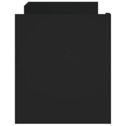 Berkfield Durable Tv Cabinet Black 100X35X40 Cm Engineered Wood - thumbnail 5