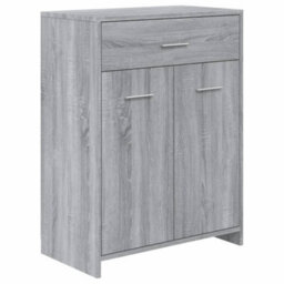 Vidaxl 4 Piece Bathroom Furniture Set Grey Sonoma Engineered Wood - thumbnail 8