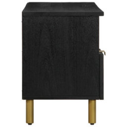 Berkfield Tv Cabinet Black 100X33X46 Cm Engineered Wood - thumbnail 4