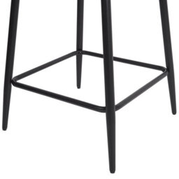 Beliani Set Of 2 Bar Chairs Dubrovnik Boucle Light Beige - thumbnail 8