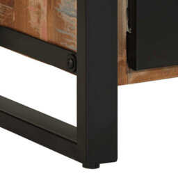 Berkfield Industrial Bathroom Sink Cabinet 55X35X60 Cm Solid Wood Reclaimed - thumbnail 9