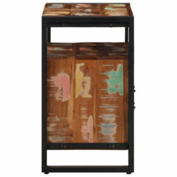 Berkfield Industrial Bathroom Sink Cabinet 55X35X60 Cm Solid Wood Reclaimed - thumbnail 4