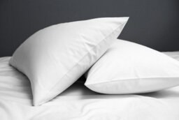 The Lyndon Company 200 Thread Count Sateen Housewife Pillowcase Pair White - thumbnail 2