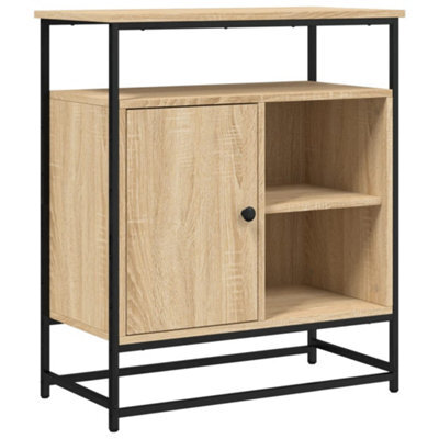 Berkfield Classic Sideboard Sonoma Oak 69X35X80 Cm Engineered Wood - image 1