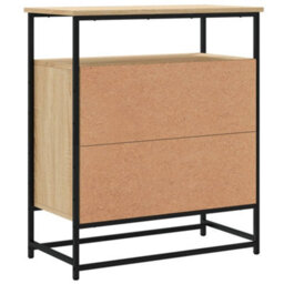 Berkfield Classic Sideboard Sonoma Oak 69X35X80 Cm Engineered Wood - thumbnail 8