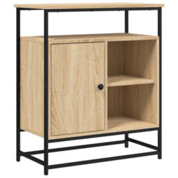 Berkfield Classic Sideboard Sonoma Oak 69X35X80 Cm Engineered Wood - thumbnail 1