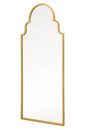 Mirroroutlet The Arcus Gold Arched Leaner Wall Garden Mirror 180X 70Cm - thumbnail 3