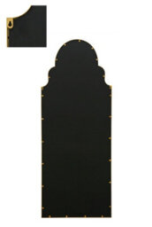 Mirroroutlet The Arcus Gold Arched Leaner Wall Garden Mirror 180X 70Cm - thumbnail 4