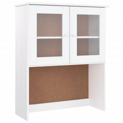 Berkfield Durable Dresser Top Alta White 77X30X92 Cm Solid Wood Pine - image 1