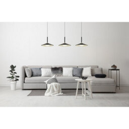 Luminosa Lighting Luminosa Lampone Bar Pendant Ceiling Light Matt Black 3X Led 4000K - thumbnail 5