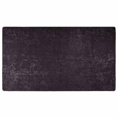 Berkfield Durable Rug Washable 190X300 Cm Anthracite Anti Slip - image 1