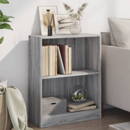 Vidaxl Bookshelf Grey Sonoma 60X24X76 Cm Engineered Wood Bookcases - thumbnail 1