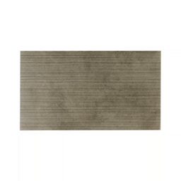 Kale Cirrus Grey Satin Decor Concrete Effect Embossed Ceramic Indoor Wall Tile Sample