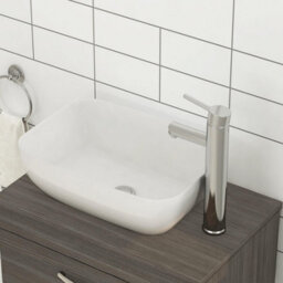 Royal Bathrooms 600mm Grey Elm 2 Drawer Free Standing Bathroom Vanity Unit With Basin & Elva Countertop Sink - thumbnail 5