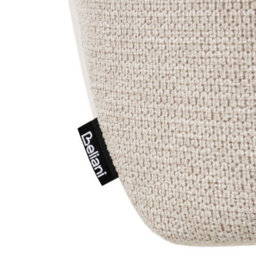 Beliani Dining Chair Swivel Mornas Faux Linen Light Beige - thumbnail 7