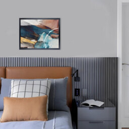"AK Frames 18X16"" Matte Black Poster Frame - Modern Picture Frame For Wall Art, Prints And Photos - Durable And Stylish Display Frame" - thumbnail 5
