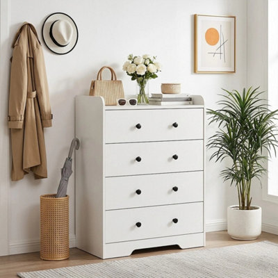 Chest Of Drawers 4 Drawers Bedroom Storage Cabinets Modern Dresser - image 1