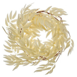 True Products Artificial Salix Leaf Champagne Vine Hanging Garland - 170Cm - thumbnail 2
