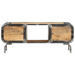 Vidaxl Tv Cabinet 110X30X42 Cm Solid Wood Mango - thumbnail 2