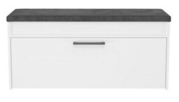 Parma Shoe Cabinet White At An Attractive Price - thumbnail 1
