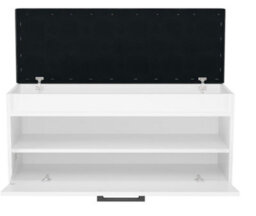 Parma Shoe Cabinet White At An Attractive Price - thumbnail 3
