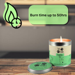 Eco Bag Scented Odour Neutralising Candle Fresh Cotton & Musk 50 Hour Burn Time - thumbnail 2