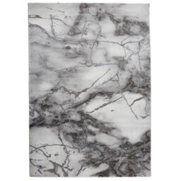 Ivory Silver Abstract Modern Easy To Clean Rug For Dining Room Bed Room And Living Room-160Cm X 220Cm - thumbnail 2