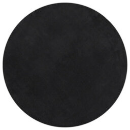 Berkfield Rug Huarte Short Pile Soft And Washable Black Size  120 Cm - thumbnail 2