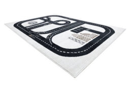 RugsX Carpet Fun Track For Children, Street, Town Cream 180X270 Cm - thumbnail 3