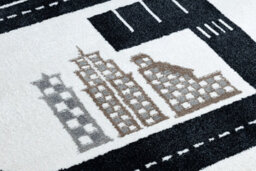RugsX Carpet Fun Track For Children, Street, Town Cream 180X270 Cm - thumbnail 5