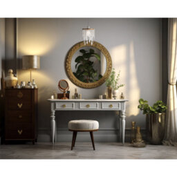 Happy Homewares Modern Waterfall Design Gold Pendant Shade With Clear Acrylic Droplets And Beads - thumbnail 6