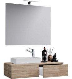 Vcm 3Tlg Washroom Washbasin Gudas Mirror - thumbnail 1