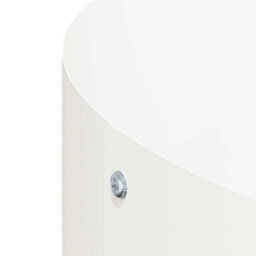 Berkfield Garden Planters 5 Pcs White 120X120X20 Cm Steel - thumbnail 7
