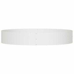 Berkfield Garden Planters 5 Pcs White 120X120X20 Cm Steel - thumbnail 6