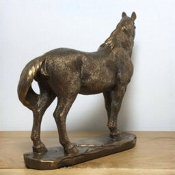 Animal Crackers Horse Figurine, Leonardo Reflections Bronzed, Gift Boxed - thumbnail 4