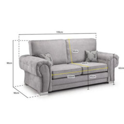 Madison Electric Adjustable Bed Set Fabric Pocket Sprung Mattress Chesterfield Headboard - thumbnail 4